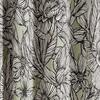 Ted Baker Vietnm Lined Curtains 90" x 72", Sage