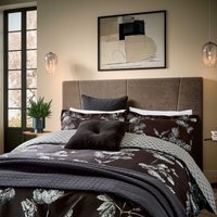 Ted Baker Ted Baker Narnia Floral Kingsize Duvet Cover SET, Black listed by Bedeck Home