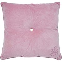 Ted Baker Branded Button Cushion 50cm x 50cm, Pink