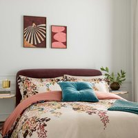 Ted Baker Ted Baker Wisteria Double Duvet Cover SET, Mulberry/Teal listed by Bedeck Home