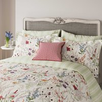 V&A V&A Blythe Meadow Double Duvet Cover Set, Multi listed by Bedeck Home