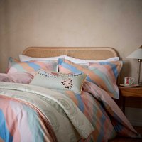 Yvonne Ellen Yvonne Ellen Signature Stripe Double Duvet Cover Set, Multi listed by Bedeck Home