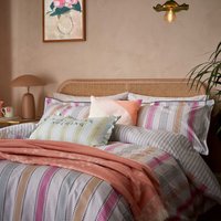 Yvonne Ellen Yvonne Ellen Wobble Stripe Kingsize Duvet Cover Set, Multi sold by Bedeck Home