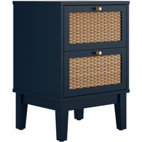 LPD Bordeaux Blue Bedside