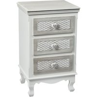 LPD Brittany 3 Drawer Bedside