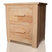 Flintshire Buckley Oak Finish Bedside Cabinet