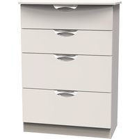 Welcome Furniture Camden 4 Drawer Deep Chest - Kashmir Gloss