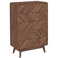 Kidsaw LV44 Chest of Drawers Columbian Walnut