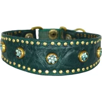 Hundehalsband emerald #23