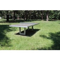 Betonlifestyle 38% Rabatt auf Outdoor Tischtennisplatte aus Beton zum Eingraben