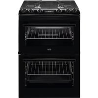 AEG CGX6130ACB Dual Fuel Cooker With Double Oven