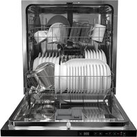 HYE 60cm Integrated 14 Place Settings Dishwasher - Black - DW01B14PB25