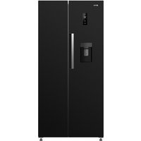 HYE RF01AMWD460B03 444 Litre American Fridge Freezer - Total No Frost - Water Dispenser - Black
