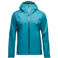 Black Diamond - Fineline Stretch Shell - Regenjacke Gr XL türkis