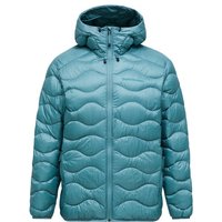 Peak Performance - Helium Down Hood Jacket - Daunenjacke Gr L türkis