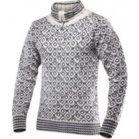 Devold - Svalbard Sweater Zip-Neck - Wollpullover Gr L grau