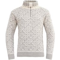 Devold - Svalbard Sweater Zip-Neck - Wollpullover Gr XS grau