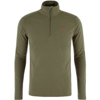 Fjällräven - Pine Half Zip - Fleecepullover Gr L oliv