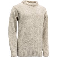 Devold - Nansen Sweater Crew Neck - Wollpullover Gr XL beige/grau