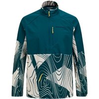 Peak Performance - Aop Freelight Alpha Half Zip - Fleecejacke Gr S blau