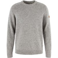 Fjällräven - Övik Neps Knit Sweater - Wollpullover Gr M grau