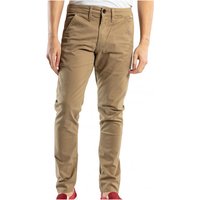 Reell - Flex Tapered Chino - Freizeithose Gr 33 - Length: 32 beige