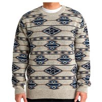 Billabong - Ranchero Crew - Pullover Gr S grau