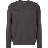 Mammut - Mammut Base ML Crew Neck Mini Logo - Pullover Gr XL grau
