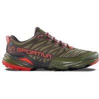 La Sportiva - Akasha II - Trailrunningschuhe Gr 41,5 cypress /rot