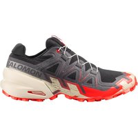 Salomon - Speedcross 6 - Trailrunningschuhe Gr 46 - Regular schwarz/ almond milk