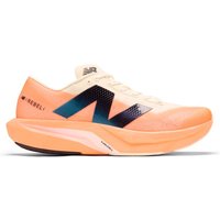 New Balance Fuelcell Rebel v4 Homme Blanc Orange New Balance - FuelCell Rebel V4 - Chaussures de running taille 42, multicolore