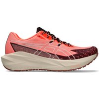 Asics - Blazeblast - Trailrunningschuhe Gr 46,5 orange/ dark aubergine
