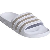 adidas - Adilette Aqua - Sandalen Gr 13 grau/weiß