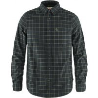 Fjällräven - Övik Flannel Shirt - Hemd Gr S schwarz/grau