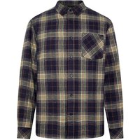 KnowledgeCotton Apparel - Regular Fit Checkered Shirt - Hemd Gr S grau