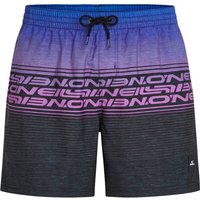 O'Neill - Logo Stripe 16'' Swimshorts - Badehose Gr S bunt