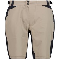 CMP - Free Bike Bermuda With Inner Mesh Underwear - Radhose Gr 58 beige