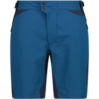 CMP - Free Bike Bermuda With Inner Mesh Underwear - Radhose Gr 56 blau