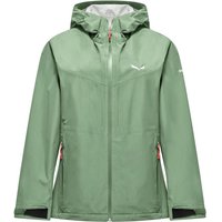 Salewa - Women's Puez Aqua 4 PowerTex 2.5L Jacket - Regenjacke Gr 44 grün