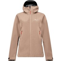 Salewa - Women's Puez GTX 3L ePE Jacket - Regenjacke Gr 40 braun