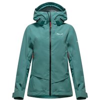Salewa - Women's Ortles GTX 3L Epe Jacket - Regenjacke Gr 44 türkis