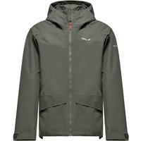 Salewa - Women's Puez GTX 2L Epe Jacket - Regenjacke Gr 42 oliv/grau