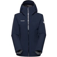 Mammut - Women's Crag Hardshell Hooded Jacket - Regenjacke Gr M blau