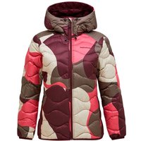 Peak Performance - Women's Aop Helium Down Hood - Daunenjacke Gr M rot