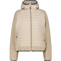 CMP - Women's Jacket Hybrid Fix Hood 36P1446 - Hybridjacke Gr 48 beige