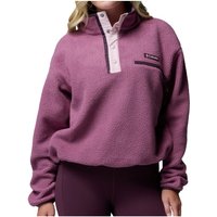 Columbia - Women's Helvetia II Cropped Half Snap Fleece - Fleecepullover Gr L lila