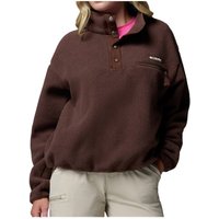 Columbia - Women's Helvetia II Cropped Half Snap Fleece - Fleecepullover Gr XL braun