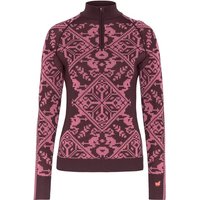 Kari Traa - Women's Saga Half Zip - Merinounterwäsche Gr XL lila