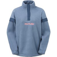 Picture - Women's Velora 1/4 Fleece - Fleecepullover Gr L blau