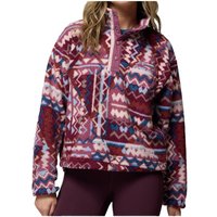 Columbia - Women's Helvetia II Printed Cropped Half Snap - Fleecepullover Gr XS bunt
